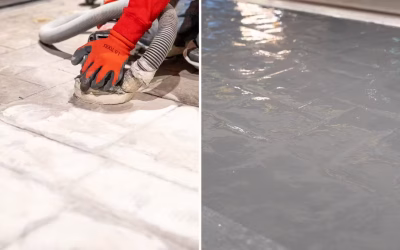 Acabado Epóxico en Concreto Estampado para Centro Comercial